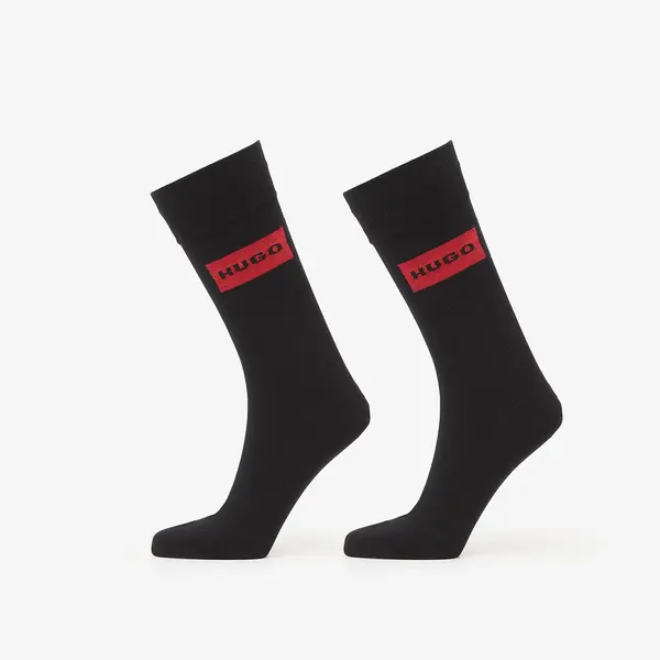 Hugo Boss Čarape Hugo Boss 2-Pack Rs Red Label Cc Black 43-46