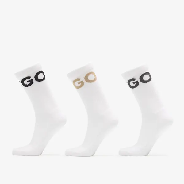 Hugo Boss Čarape Hugo Boss 3-Pack Qs Iconic Cc White 39-42