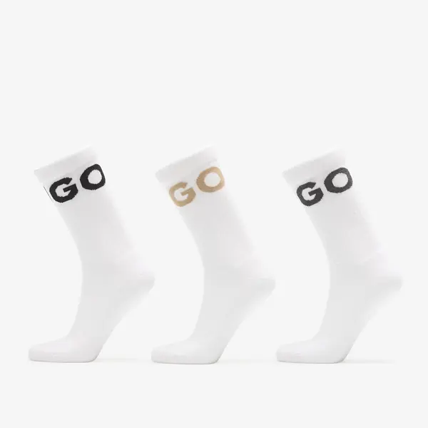 Hugo Boss Čarape Hugo Boss 3-Pack Qs Iconic Cc White 39-42