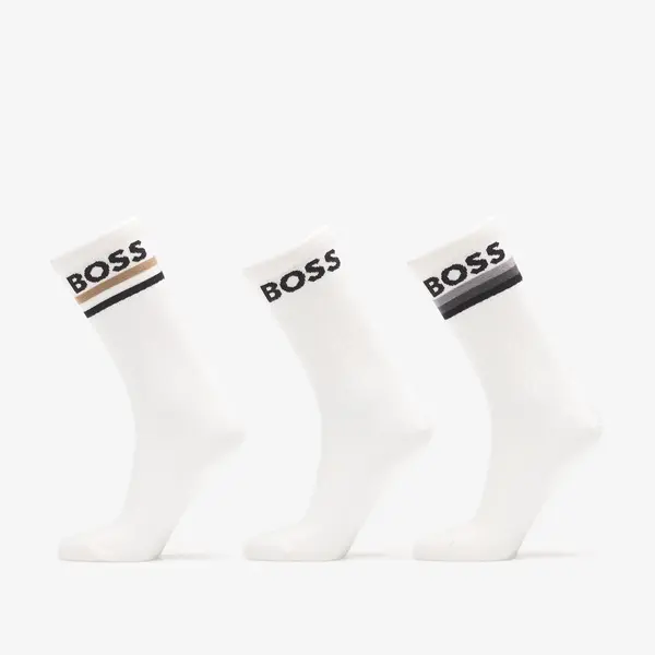 Hugo Boss Čarape Hugo Boss 3-Pack QS Piquet Stripe Multicolor 43-46