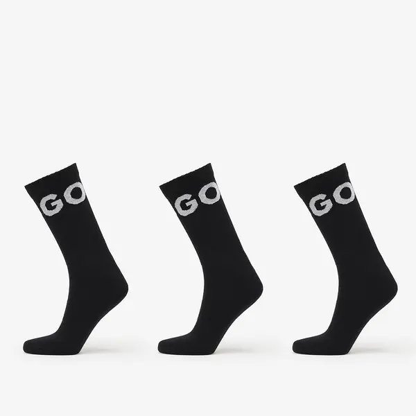 Hugo Boss Čarape Hugo Boss Men-H-3-Pack Qs Iconic Cc Black 39-42