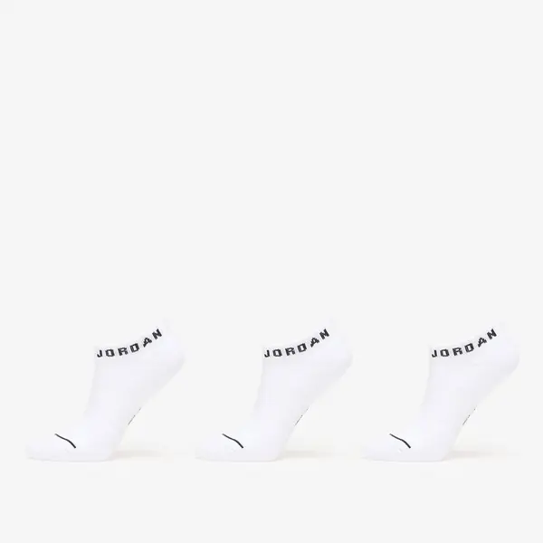 Jordan Čarape Jordan Dri-FIT Everyday No-Show Socks 3-Pack White/ Black XL
