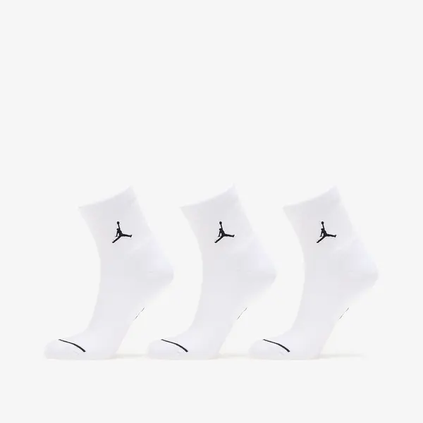 Jordan Čarape Jordan Everyday Ankle Socks 3-Pack White/ Black S