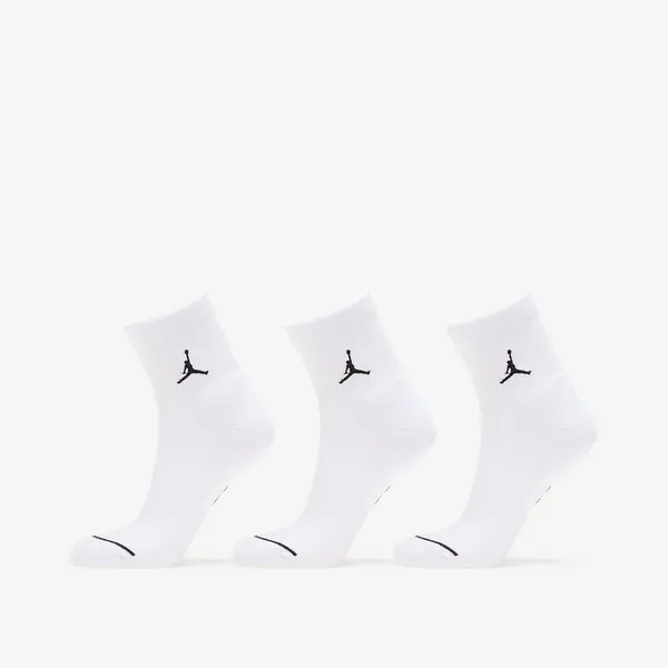 Jordan Čarape Jordan Everyday Ankle Socks 3-Pack White/ Black XL