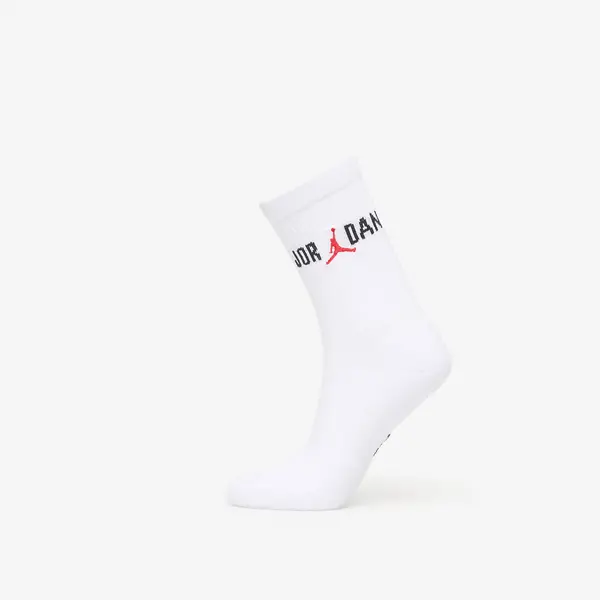 Jordan Čarape Jordan Everyday Crew Socks 1-Pack White/ Black/ University Red L