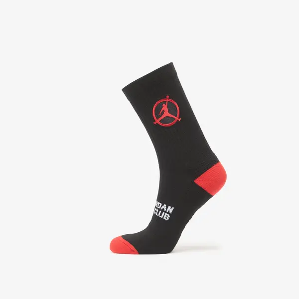 Jordan Čarape Jordan Flight Club Cushioned Crew Socks Black/ University Red/ University Red M