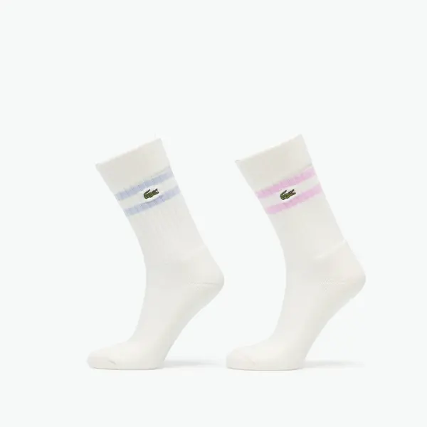 LACOSTE Čarape LACOSTE Socks Flour/ Phoenix Blue-Albizia 39-42