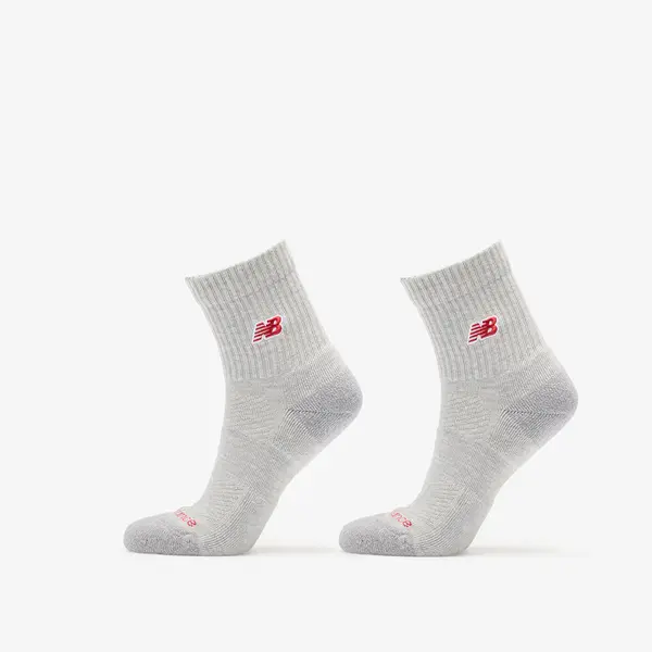 New Balance Čarape New Balance Active Premium Crew Quarter 2-Pack Athletic Grey S