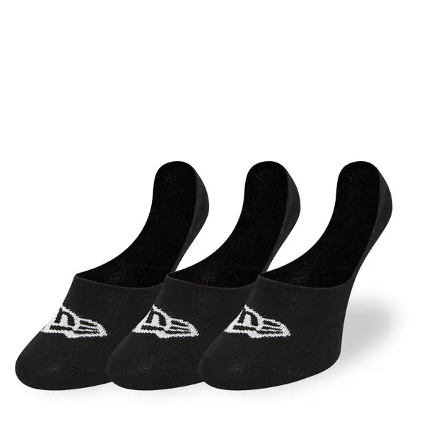 New Era Čarape New Era Flag Invisible 3-Pack Black Universal