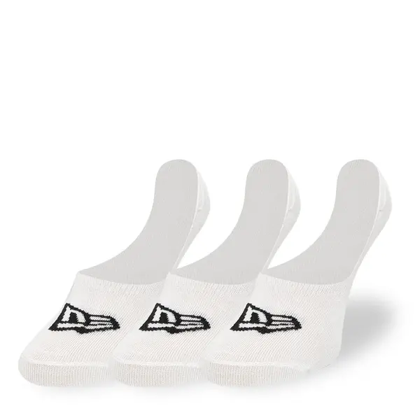 New Era Čarape New Era Flag Invisible 3-Pack White Universal