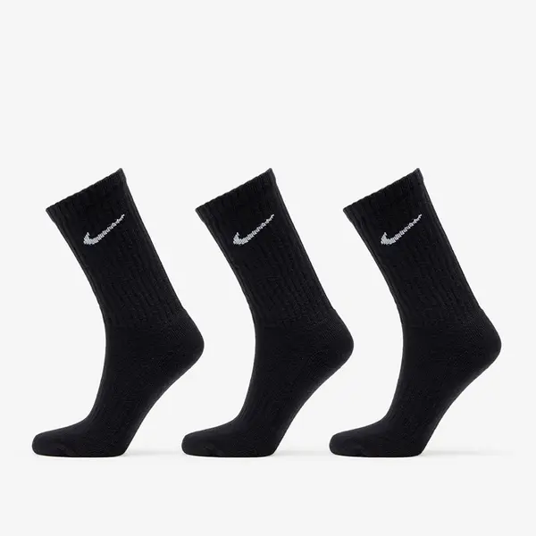 Nike Čarape Nike 3-Pack Cushioned Crew Socks Black M