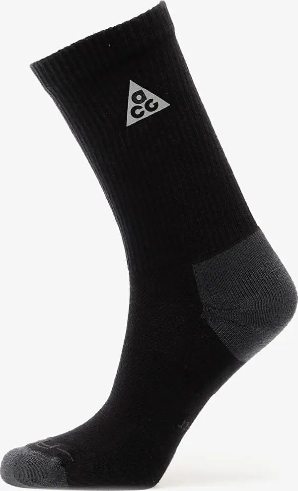 Nike Čarape Nike ACG Everyday Elevated Crew Socks 1-Pack Black/ Dk Smoke Grey/ Reflective Silv M