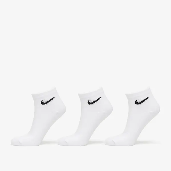 Nike Čarape Nike Everyday Lightweight Ankle Socks 3-Pack White XL