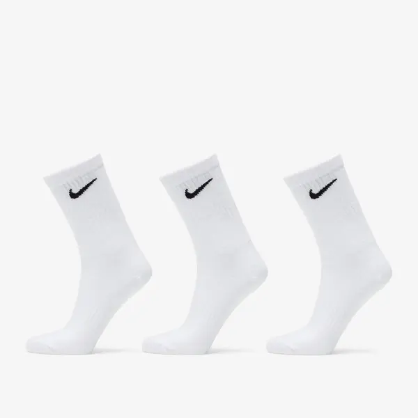 Nike Čarape Nike Everyday Lightweight Training Crew Socks 3-Pack White/ Black M