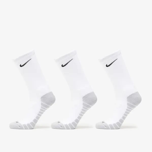 Nike Čarape Nike Everyday Max Cushioned Training Crew Socks 3-Pack White/ Wolf Grey/ Black S