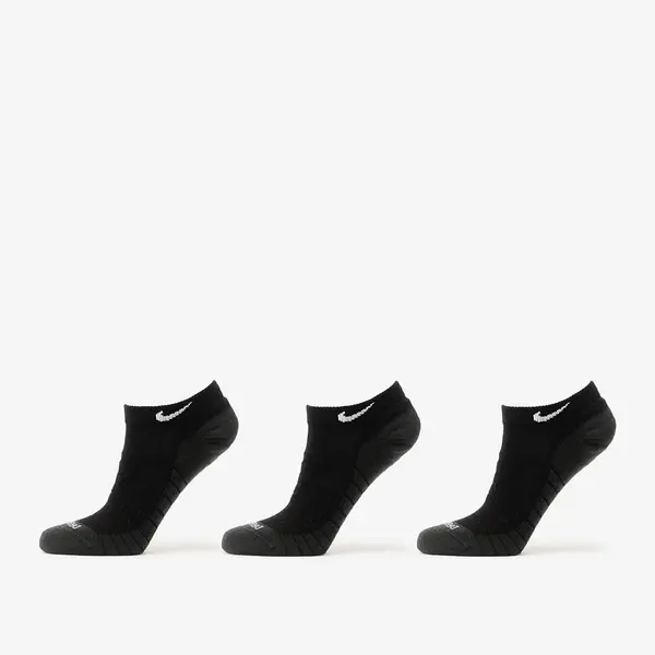 Nike Čarape Nike Everyday Max Cushioned Training No-Show Socks 3-Pack Black/ Anthracite/ White S