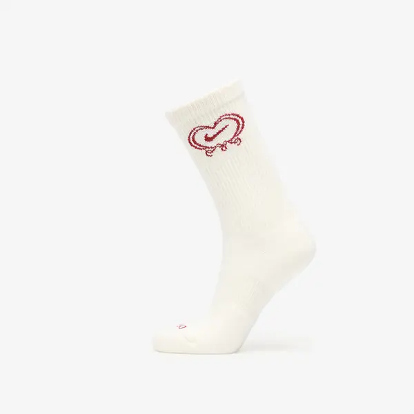 Nike Čarape Nike Everyday Plus Cushioned Crew Socks 1-Pack Sail/ Team Crimson L