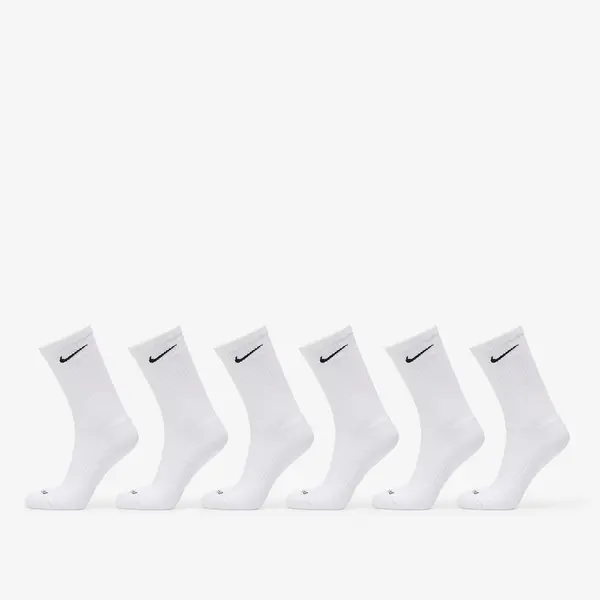 Nike Čarape Nike Everyday Plus Cushioned Training Crew Socks 6-Pack White/ Black S