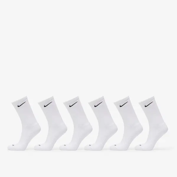Nike Čarape Nike Everyday Plus Cushioned Training Crew Socks 6-Pack White/ Black S