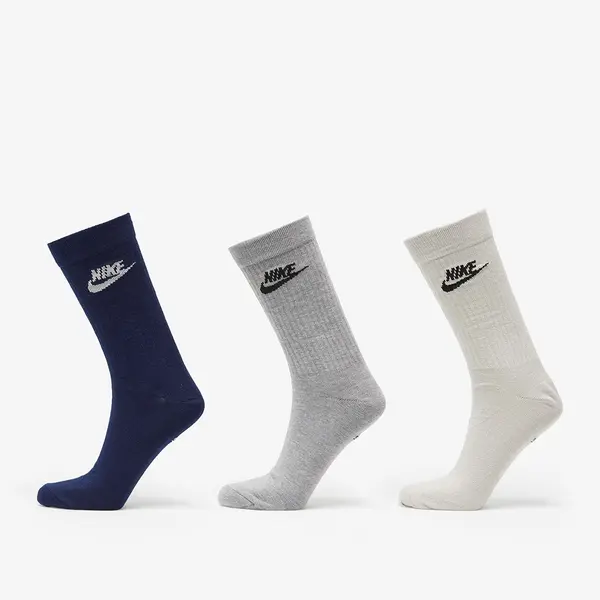 Nike Čarape Nike Sportswear Everyday Essential Crew Socks 3-Pack Multicolor XL