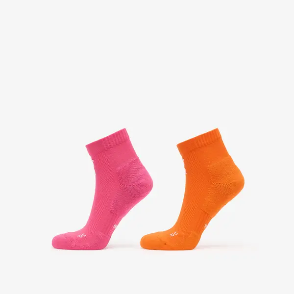 On Čarape On Core Run Sock Mid 2-Pack Flame/ Pink L