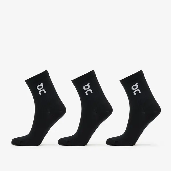 On Čarape On Logo Sock High 3-Pack Black L