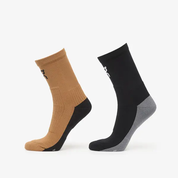 On Čarape On Trail Sock High 2P Black/ Sphinx L