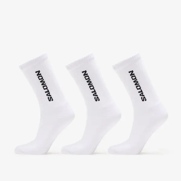 Salomon Čarape Salomon Everyday Crew Socks 3-Pack White/ White XL