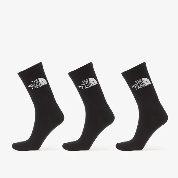 The North Face Čarape The North Face Everyday Standard Crew Sock - 3-Pack TNF Black XS
