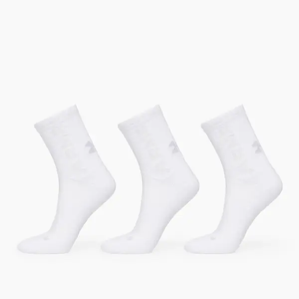 Under Armour Čarape Under Armour 3-Maker Cushioned Mid-Crew 3-Pack Socks White XL