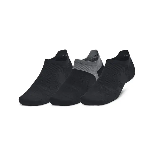 Under Armour Čarape Under Armour AD Run Lite 3-Pack NS Black/ Black/ Reflective XL