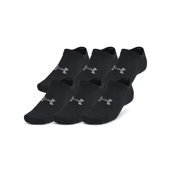 Under Armour Čarape Under Armour Essential No Show 6-Pack Black S