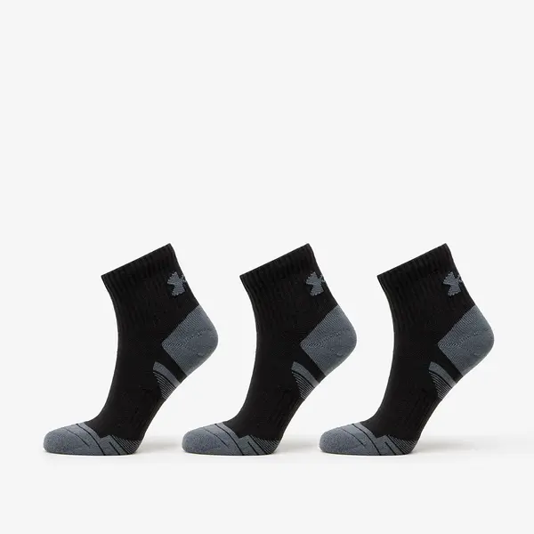 Under Armour Čarape Under Armour Performance Cotton 3-Pack QTR Socks Black M