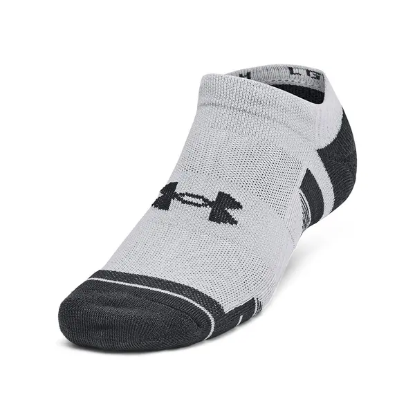 Under Armour Čarape Under Armour Unisex Under Armour Perf Tech 6-Pack NS Mod Gray/ Mod Gray/ Jet Gray M