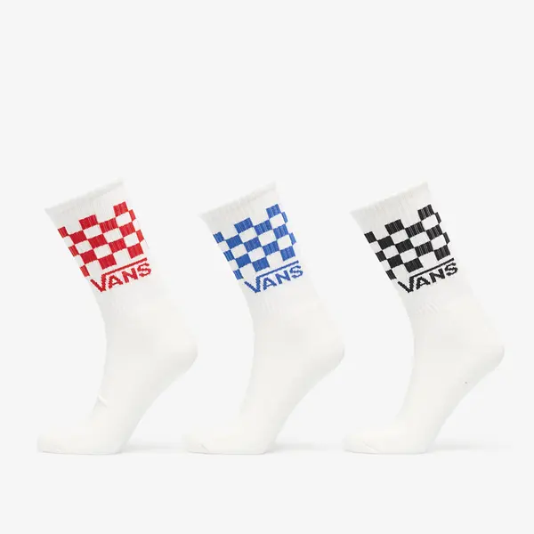 Vans Čarape Vans Classic Check Crew 3-Pack White M