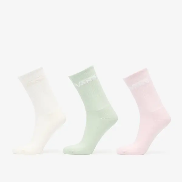 Vans Čarape Vans Rox Classic Crew Socks Green/ Pink/ White L