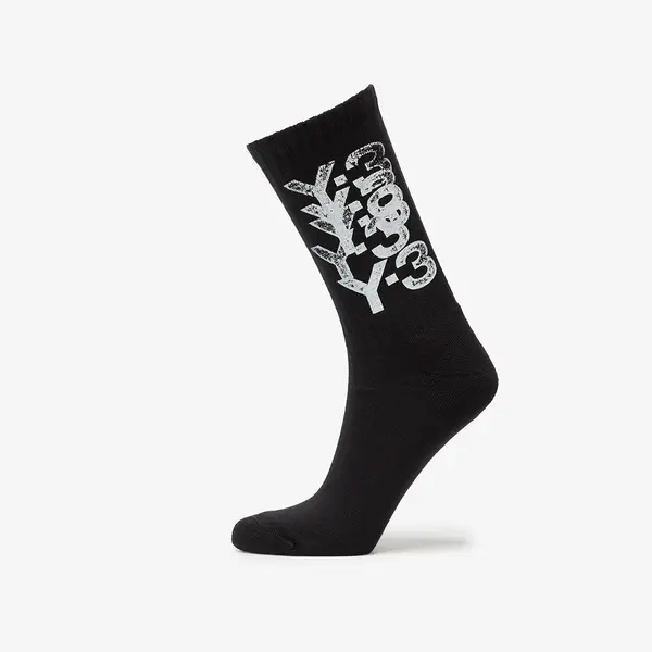 Y-3 Čarape Y-3 Graphic Crew Socks Black S