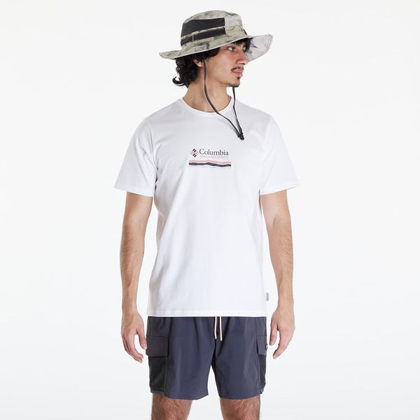 Columbia Columbia Explorers Canyon™ Back Short Sleeve Tee White/ Heritage