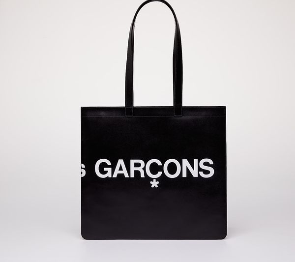 Comme des Garçons Wallets Comme des Garçons Huge Logo Tote Bag Black