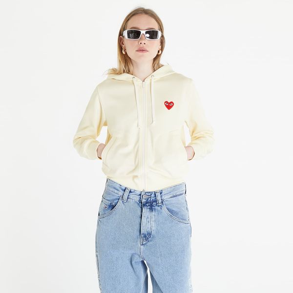 Comme des Garçons Comme des Garçons PLAY Sweatshirt Knit Ivory