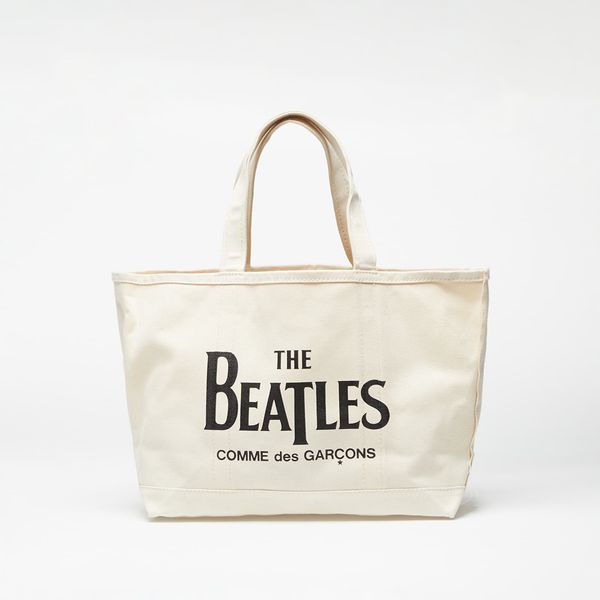 Comme des Garçons PLAY Comme des Garçons x The Beatles Shopper Bag Beige
