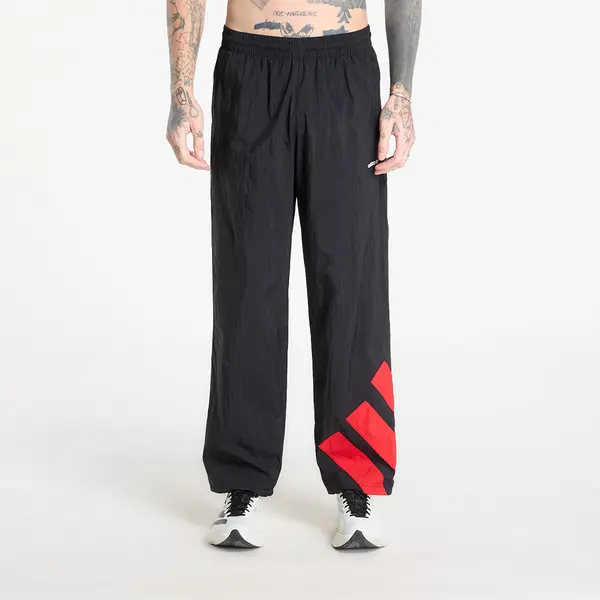 adidas Originals Donji dio trenerke adidas Adicolor Blocked Tracksuit Bottoms Black/ Better Scarlet S