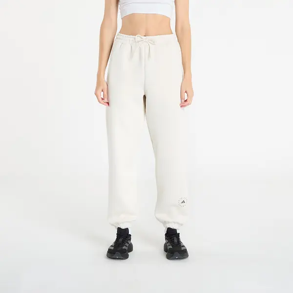 adidas Performance Donji dio trenerke adidas by Stella McCartney Loose Sweat Tracksuit Bottoms Almond Milk-smc L