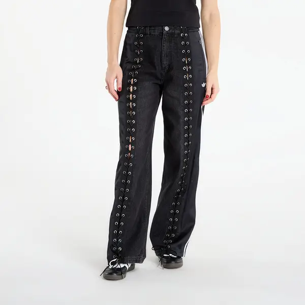 adidas Originals Donji dio trenerke adidas Denim Fb Lacing Tracksuit Bottoms Black XS