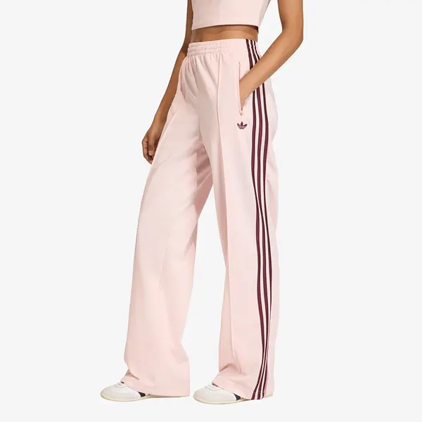 adidas Originals Donji dio trenerke adidas Firebird Loose Track Tracksuit Bottoms Sandy Pink/ Maroon L