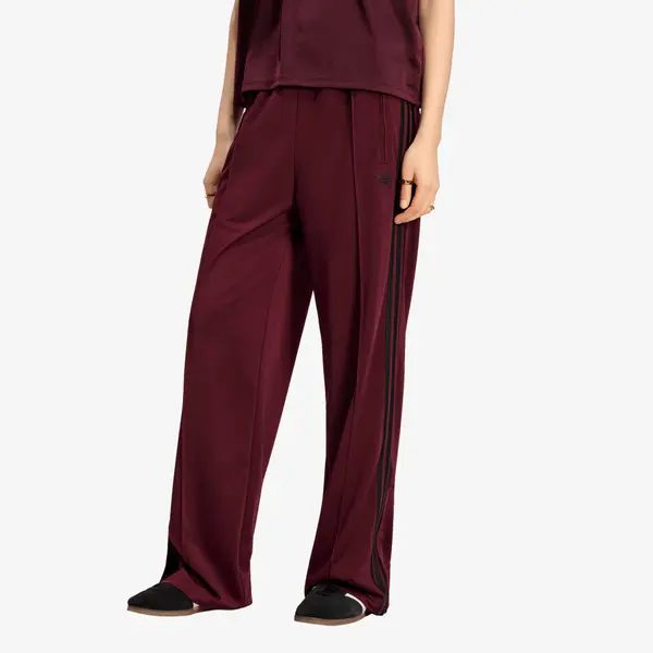 adidas Originals Donji dio trenerke adidas Firebird Loose Tracksuit Pants Maroon/ Black XS