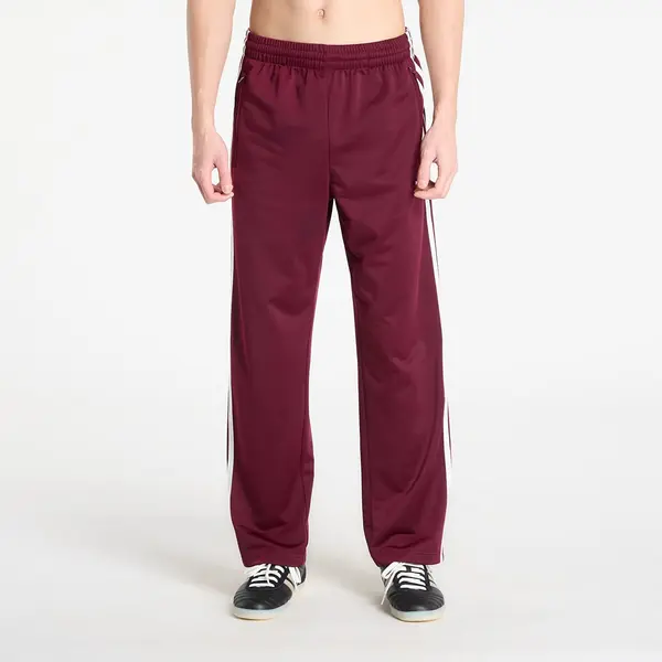 adidas Originals Donji dio trenerke adidas Firebird Track Tracksuit Bottoms Maroon/ Off White L