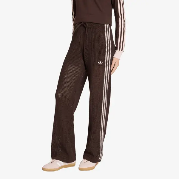 adidas Originals Donji dio trenerke adidas Knitted Crochet Firebird Tracksuit Bottoms Aurora Coffee M