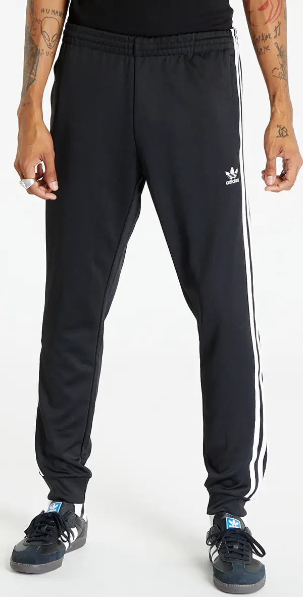 adidas Originals Donji dio trenerke adidas Originals Sst Track Pant Black/ White S