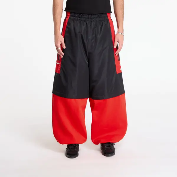 adidas Originals Donji dio trenerke adidas x Willy Chavarria Fleece Zip Off Pant Black/ Red M